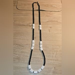 Black and White Necklace